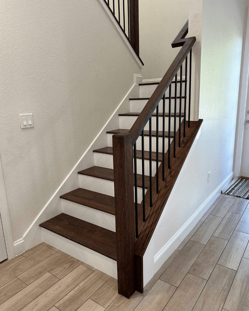 Industrial Elegance: Modern Stair Trends