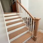 Durable staircase for high-traffic areas.