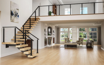 3 Open Concept Staircase Ideas for Open Plan Homes