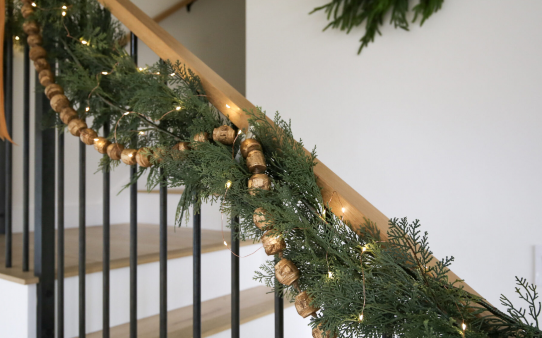 Deck the Stairs: Holiday Staircase Decorating Ideas