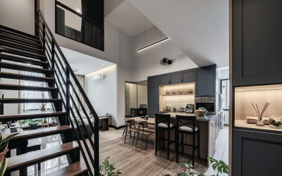 Dark Stairs, Light Walls: The Power of Contrast and Why It Works